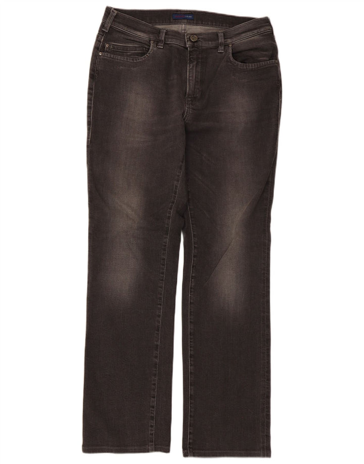 Женские прямые джинсы Trussardi W30 L29, серые, хлопок