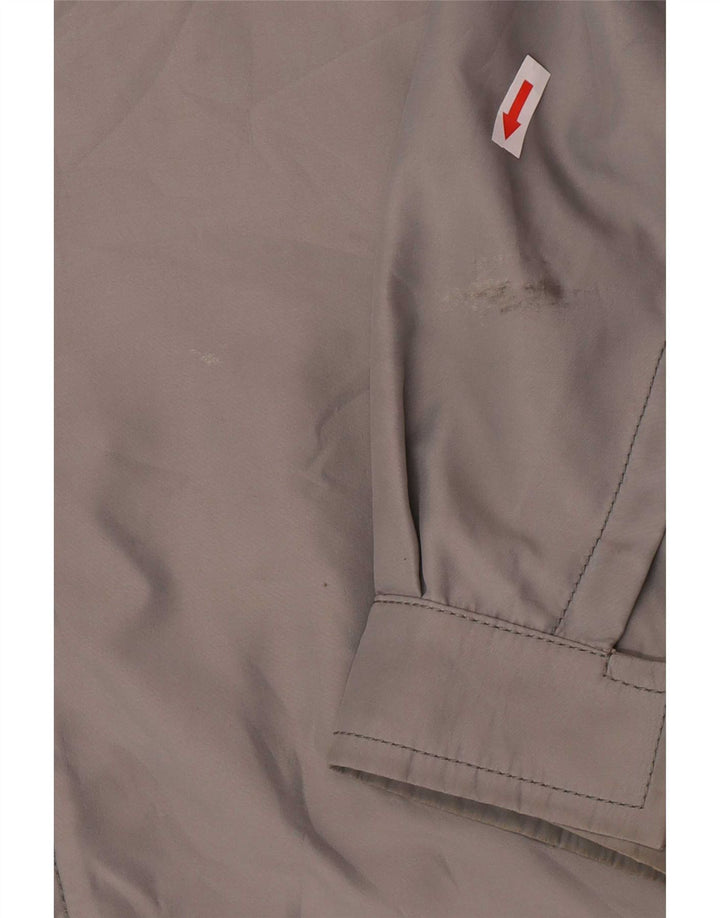 Мужская куртка-бомбер Trussardi IT 52 XL Серая Полиэстер Классика
