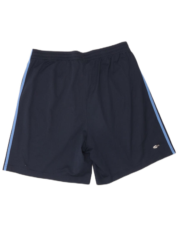 Adidas Mens Climalite Sport Shorts Large Navy Blue Polyester