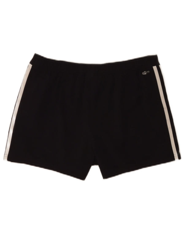 Женские повседневные шорты Adidas Climalite UK 14, большие W32, черный нейлон
