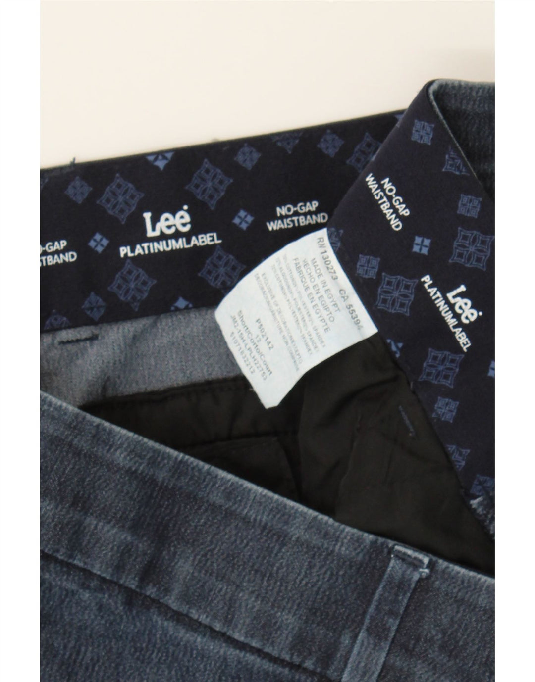 LEE Womens Platinum Label Bootcut Jeans US 12 Large W34 L29 Navy Blue Vintage Lee and Second-Hand Lee from Messina Hembry 