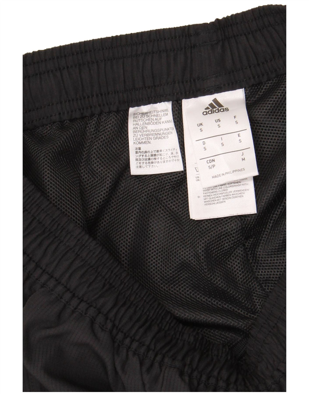 Мужские спортивные брюки Adidas Climalite, маленький черный полиэстер