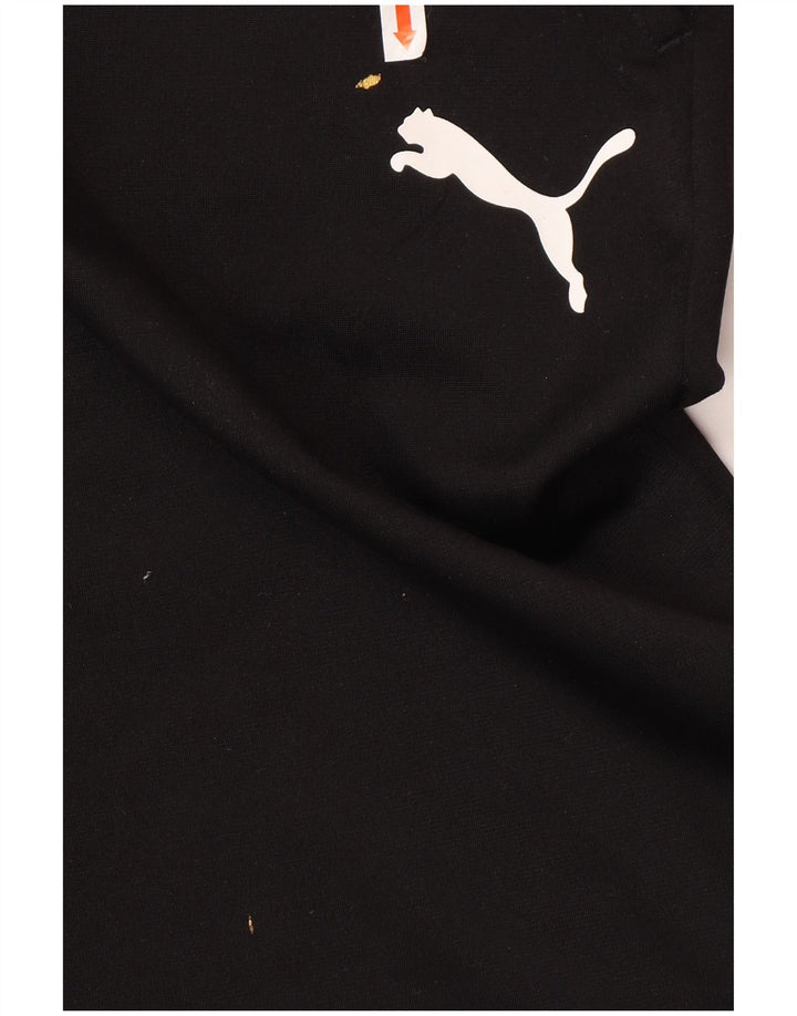 Мужские спортивные брюки PUMA, большие черные из полиэстера