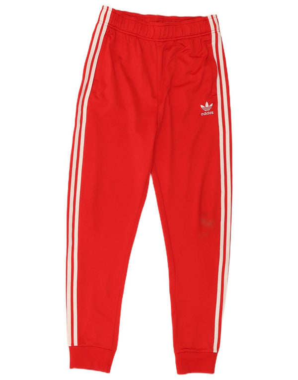 Спортивный костюм Adidas для мальчиков Брюки-джоггеры 14-15 лет Красный полиэстер