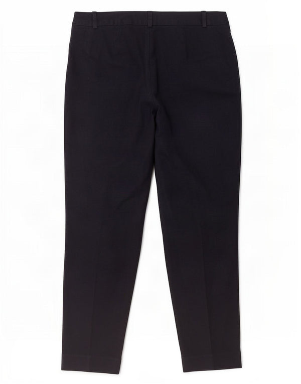Женские костюмные брюки Marks & Spencer UK 12 Medium W30 L26 Темно-синие