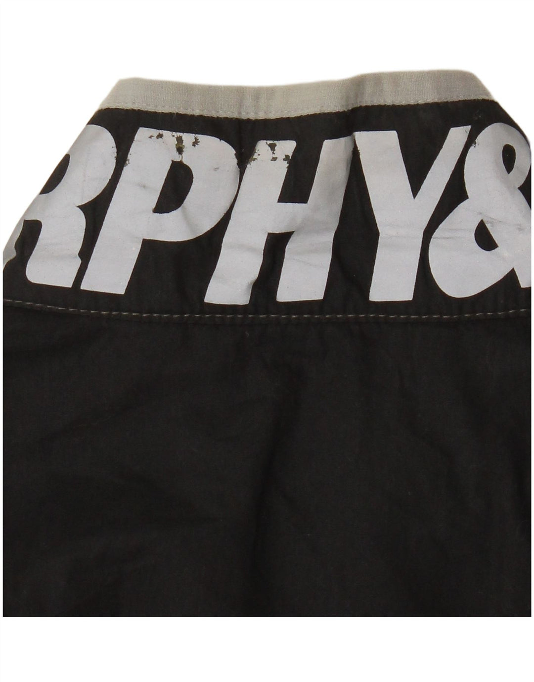 Женский бомбер Murphy & Nye с графическим рисунком UK 18 XL, черный хлопок