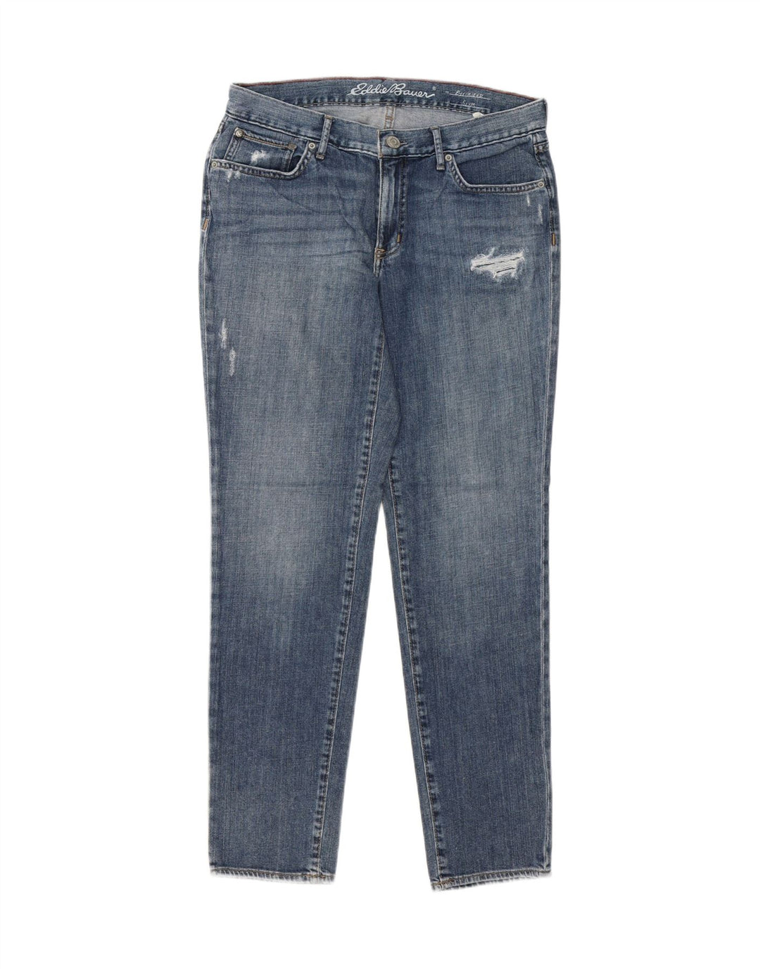 EDDIE BAUER Womens Boyfriend Slim Jeans US 6 Medium W32 L29 Blue Vintage Eddie Bauer and Second-Hand Eddie Bauer from Messina Hembry 