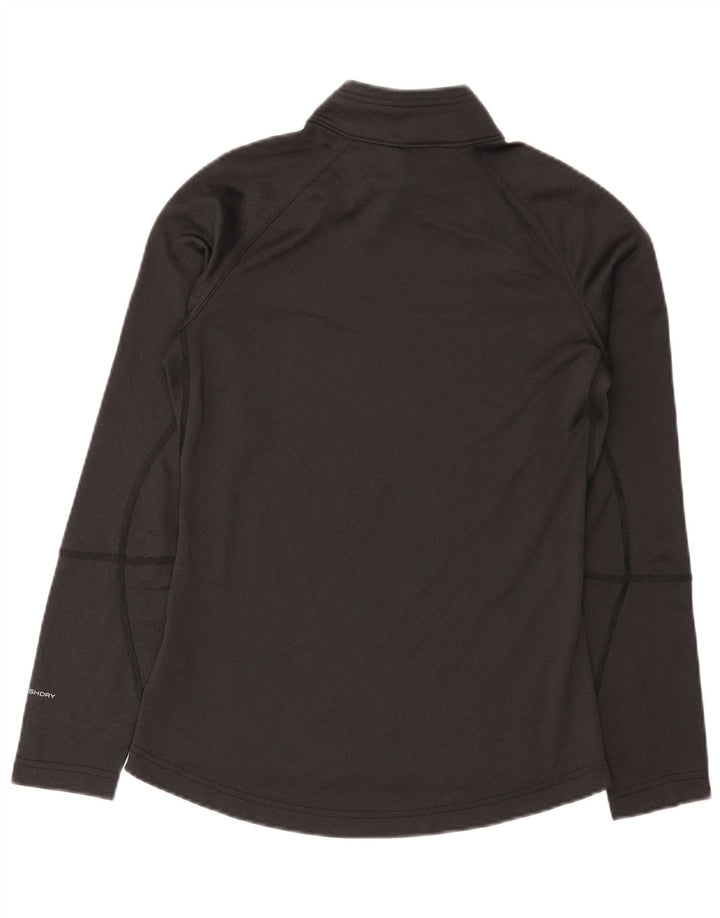 Женский пуловер с воротником на молнии The North Face, топ UK 10, маленький черный