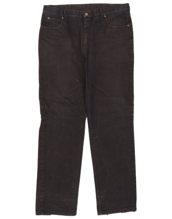 Мужские прямые джинсы Lee W38 L34, черный хлопок