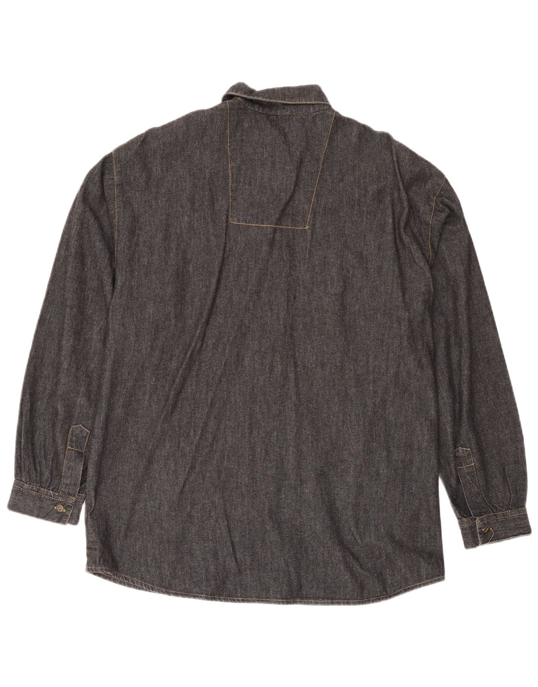 Рубашка мужская джинсовая BUSTER IT 48/50 Средняя Черная