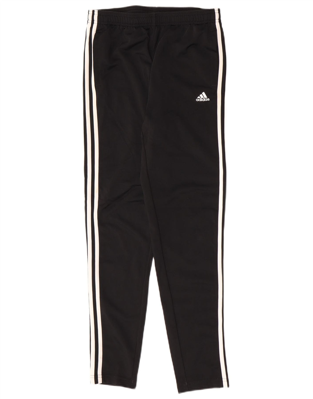 Спортивные брюки приталенного кроя Adidas для мальчиков 13-14 лет, черный полиэстер