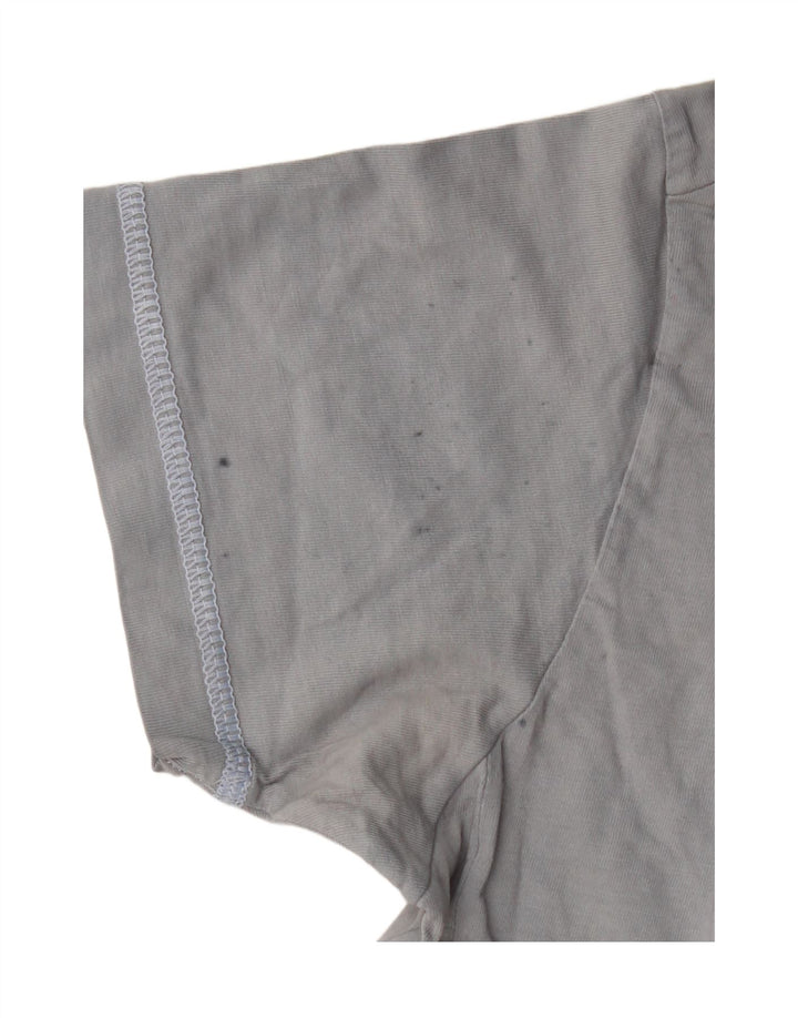 Женская футболка с рисунком CHAMPION Top UK 10, маленький размер, темно-синий, хлопок