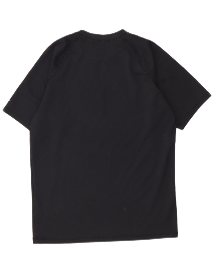 Мужская футболка Nike Dri Fit, маленький черный полиэстер