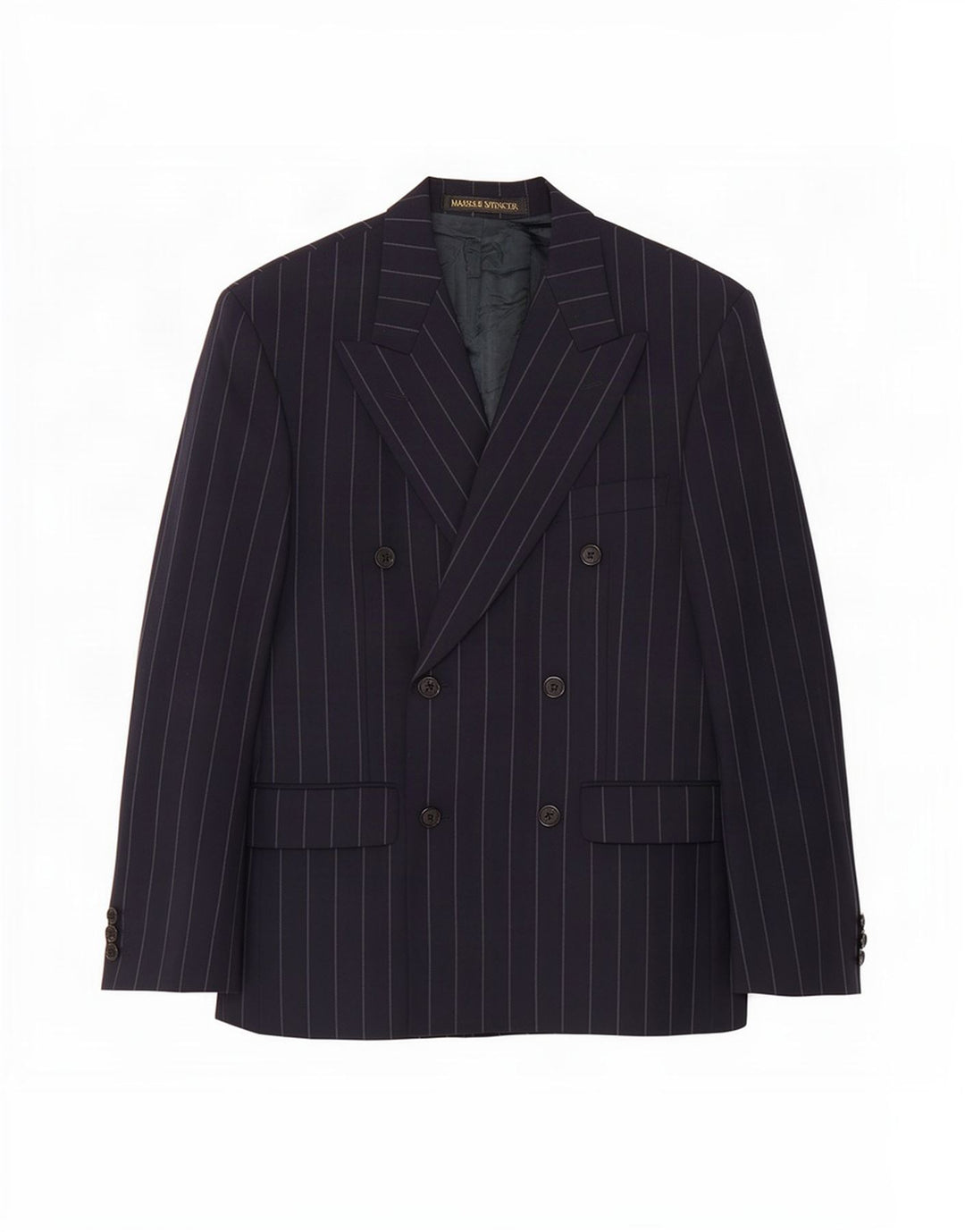 Мужской пиджак Marks & Spencer St. Michael, Великобритания 36, маленький, темно-синий
