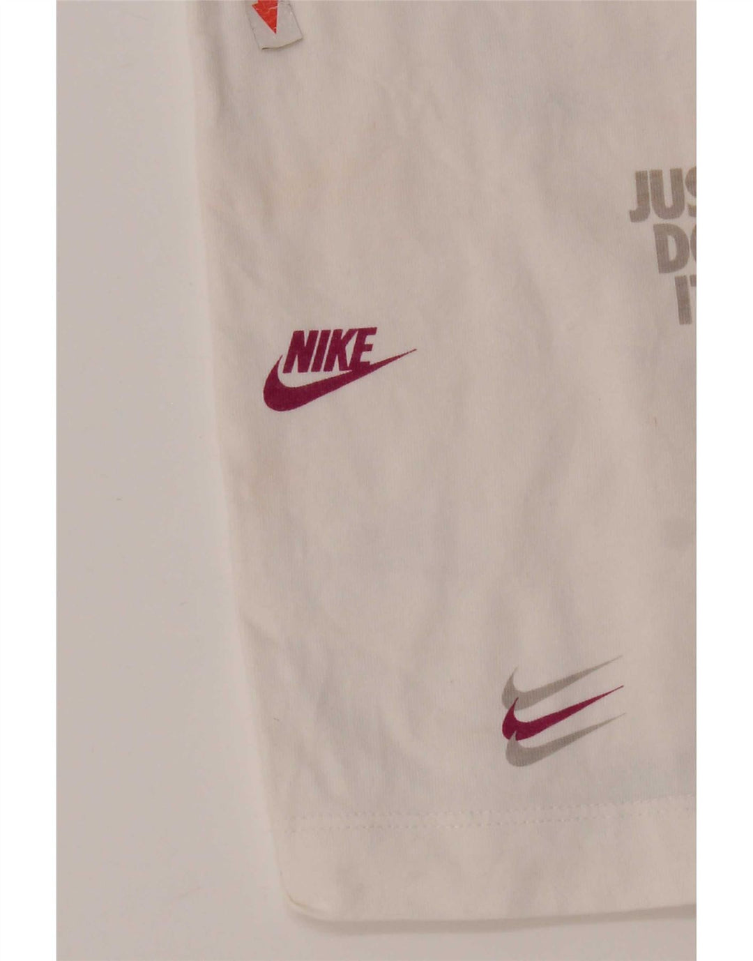 Мужская футболка с рисунком Nike, большой белый хлопок