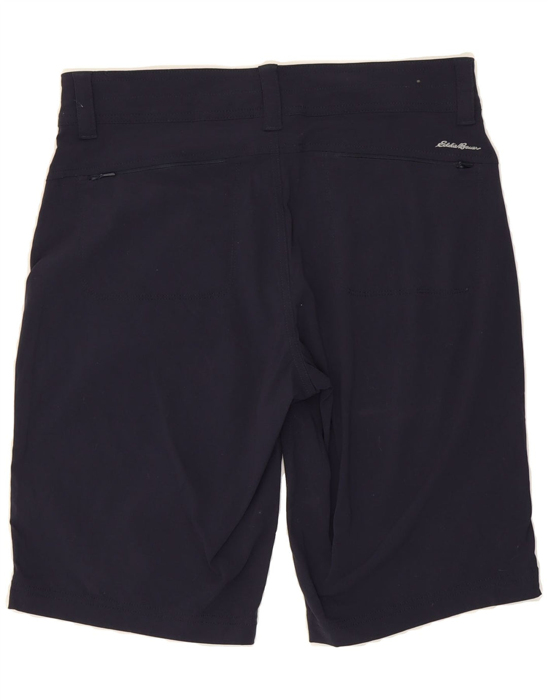 EDDIE BAUER Womens Casual Shorts US 6 Medium W32 Navy Blue Nylon Vintage Eddie Bauer and Second-Hand Eddie Bauer from Messina Hembry 