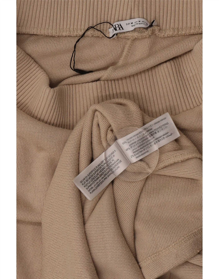 Женская юбка-миди Zara Medium W28 Бежевая вискоза