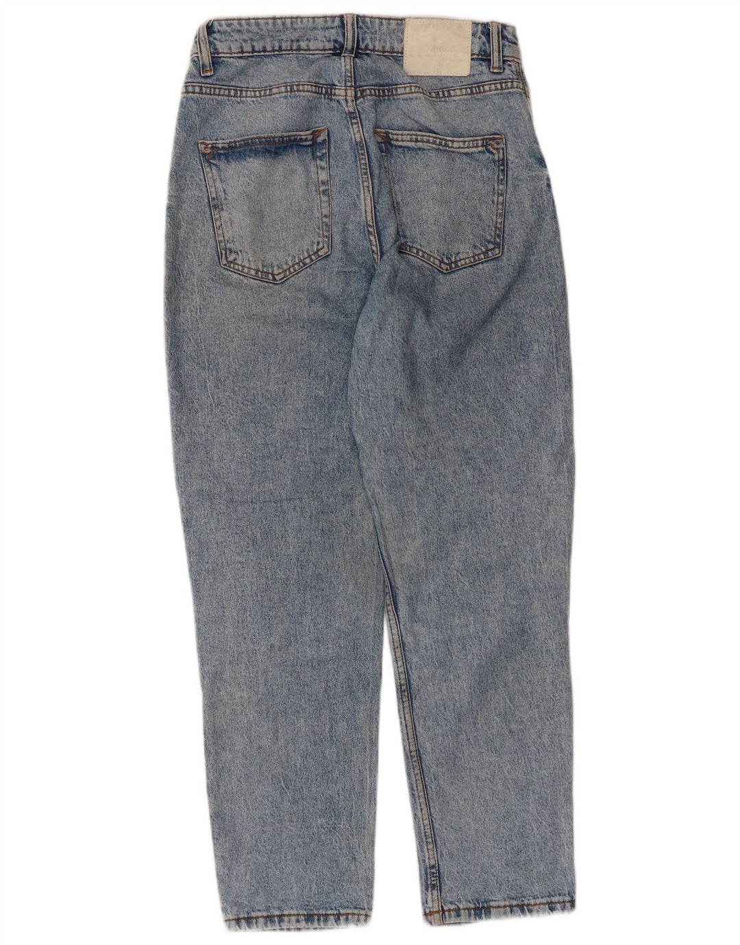 Женские зауженные джинсы Zara EU 38, маленькие W28 L27, синие