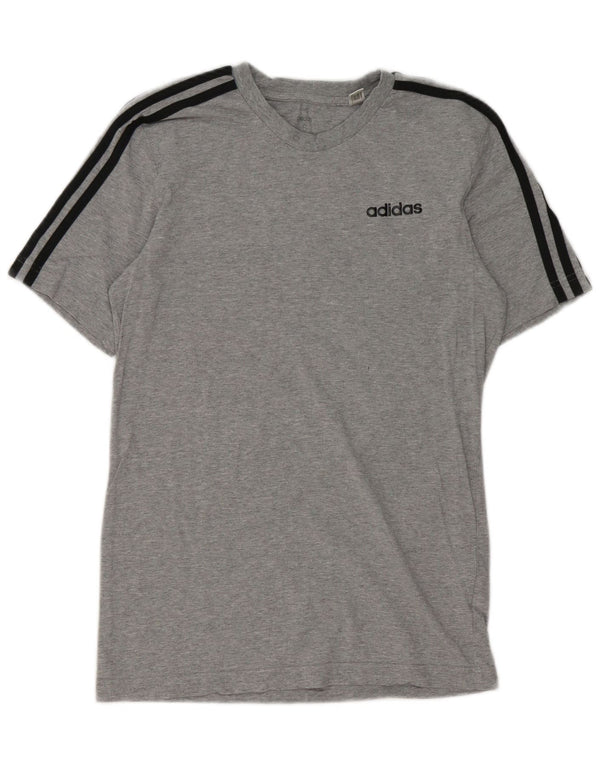 Мужская футболка Adidas Top Small Grey Cotton