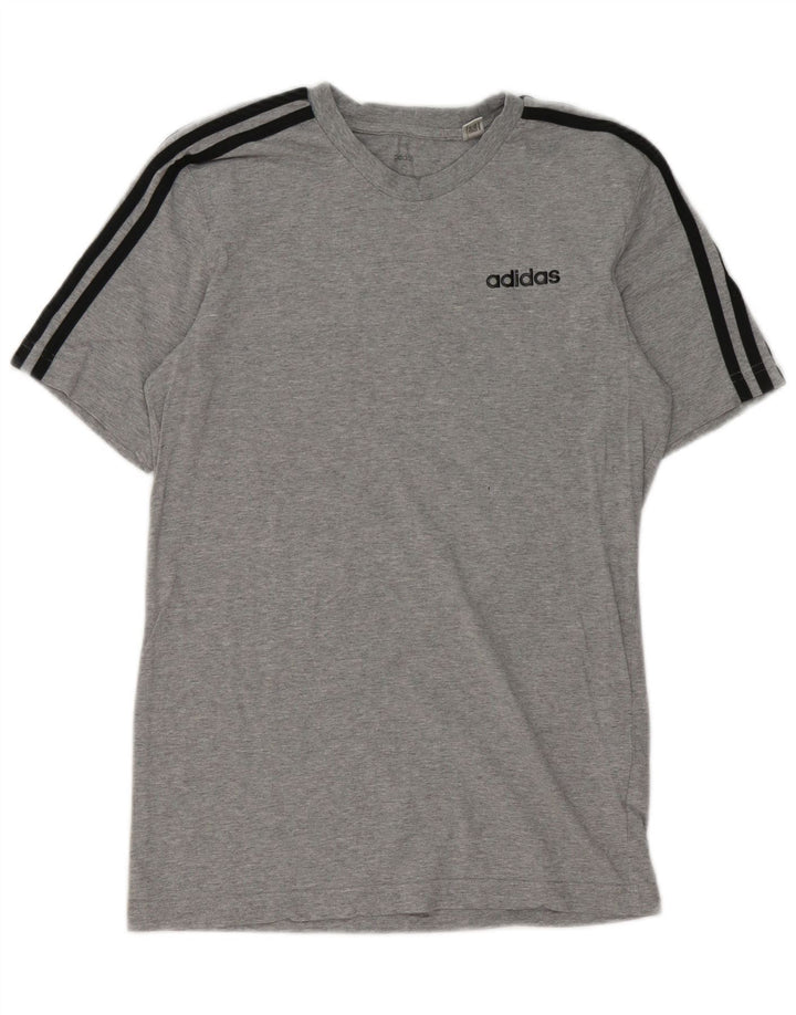 Мужская футболка Adidas Top Small Grey Cotton