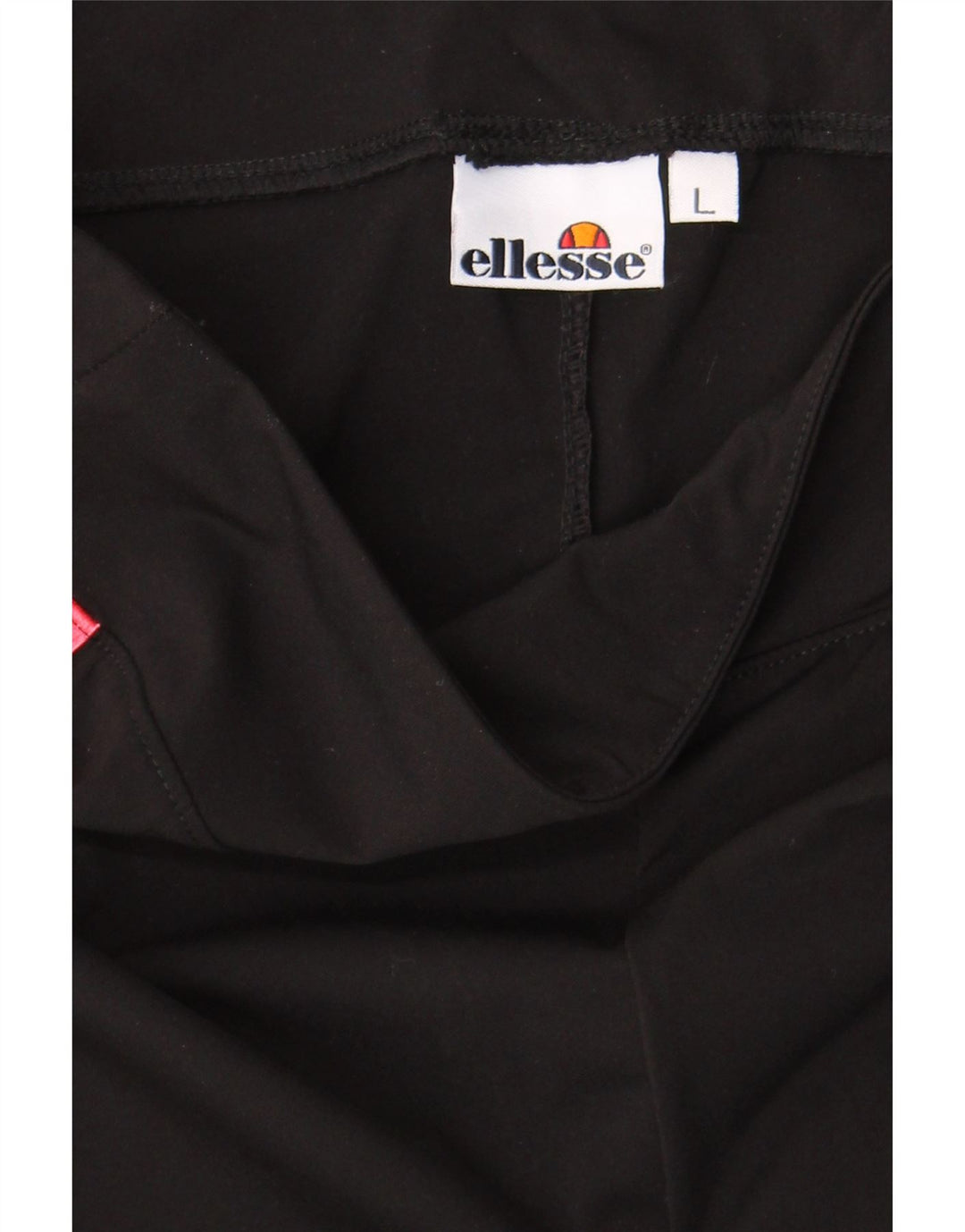 Женские леггинсы с рисунком Ellesse UK 14, большие черные цветные блоки