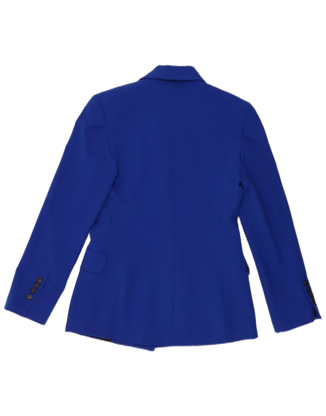 Женский двубортный пиджак свободного кроя Zara UK 6 XS, синий полиэстер