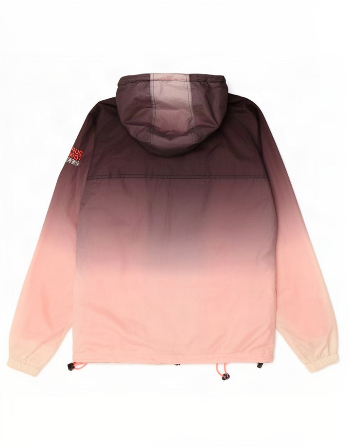 Мужская непромокаемая куртка Superdry Windcagoule UK 36, маленькая, разноцветная, с цветными блоками