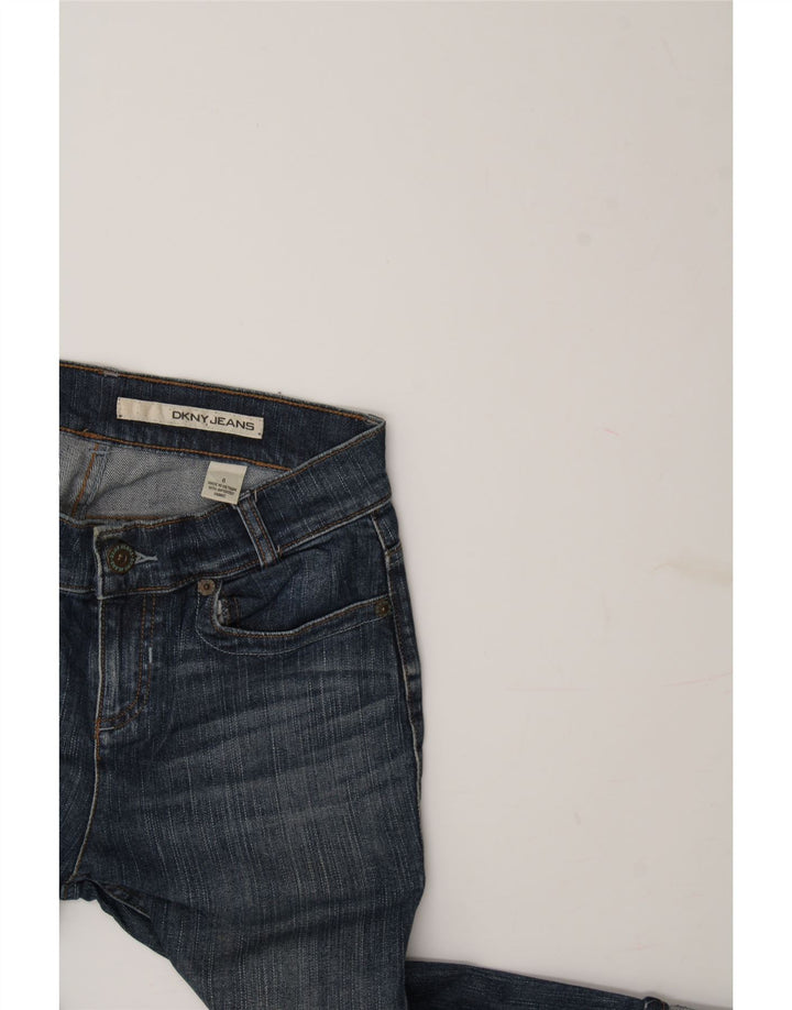 DKNY Womens Cropped Jeans US 6 Medium W30 L24 Blue Cotton Vintage Dkny and Second-Hand Dkny from Messina Hembry 