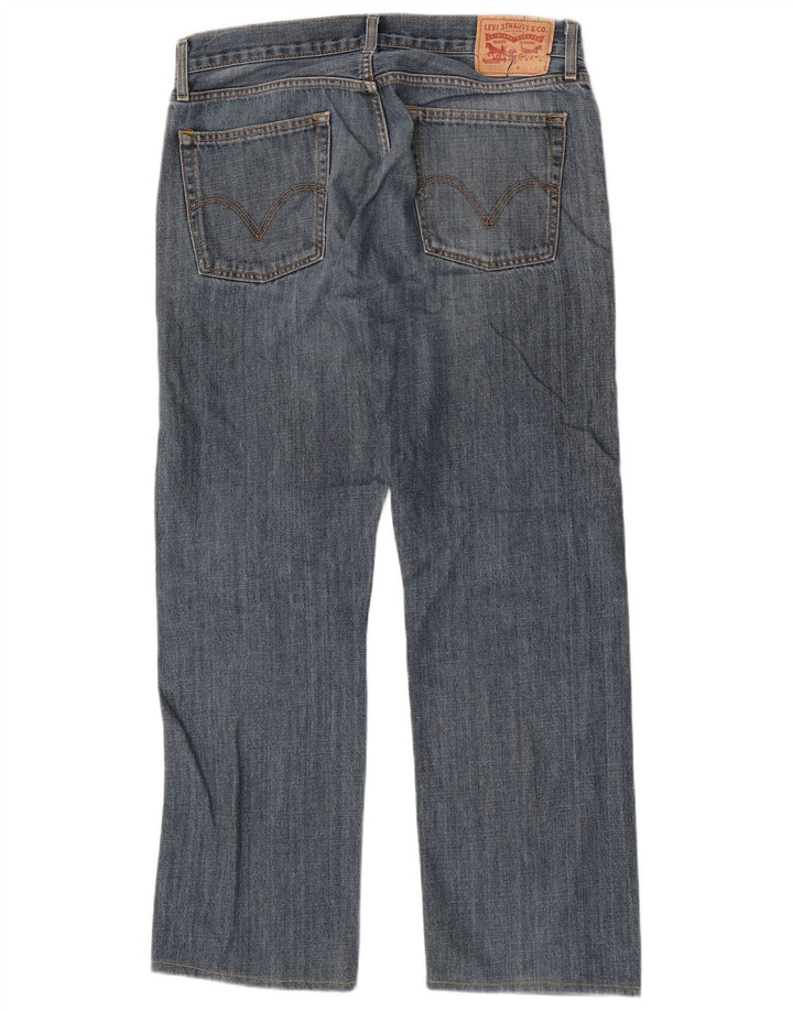 Мужские прямые джинсы Levi's 514 W36 L31 синие, хлопок