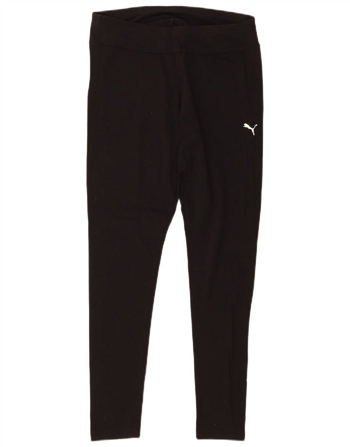Женские леггинсы Puma UK 12, хлопковые, среднего размера, черные