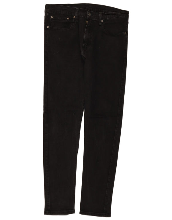 Мужские зауженные джинсы Levi's 512 W34 L32 черные