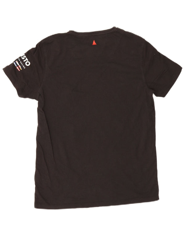 Мужская футболка с рисунком Musto Top Medium Black Cotton