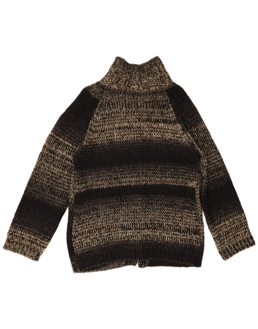 Винтажная мужская шерсть среднего размера черного цвета в крапинку