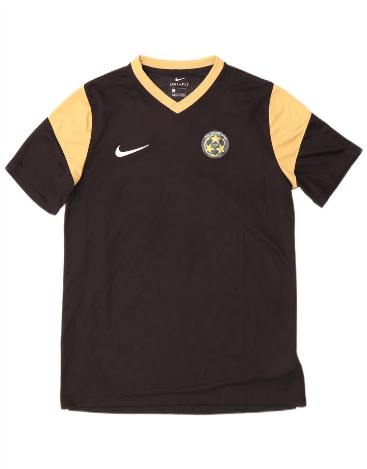 Мужская футболка Nike Dri Fit, большой черный полиэстер
