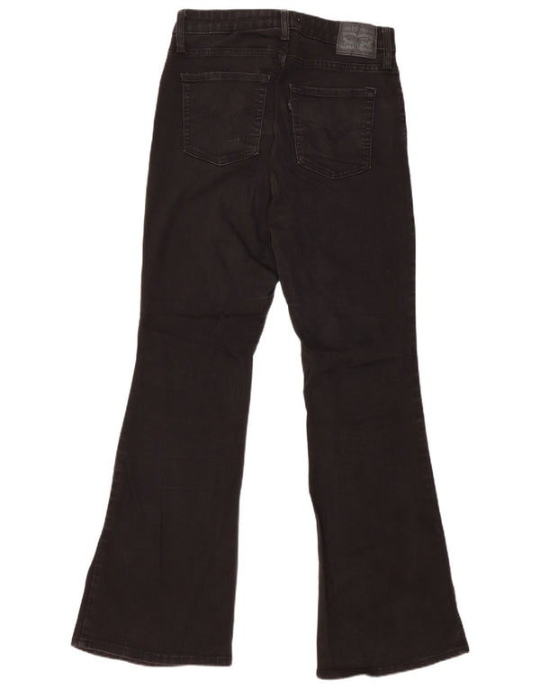 Женские расклешенные джинсы LEVI'S 726 W31 L32, черный хлопок