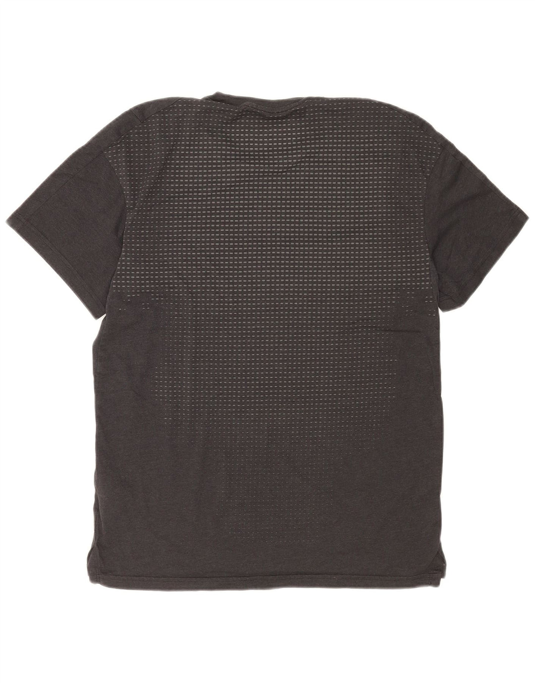 Мужская футболка с рисунком Nike Dri Fit, маленький серый хлопковый топ
