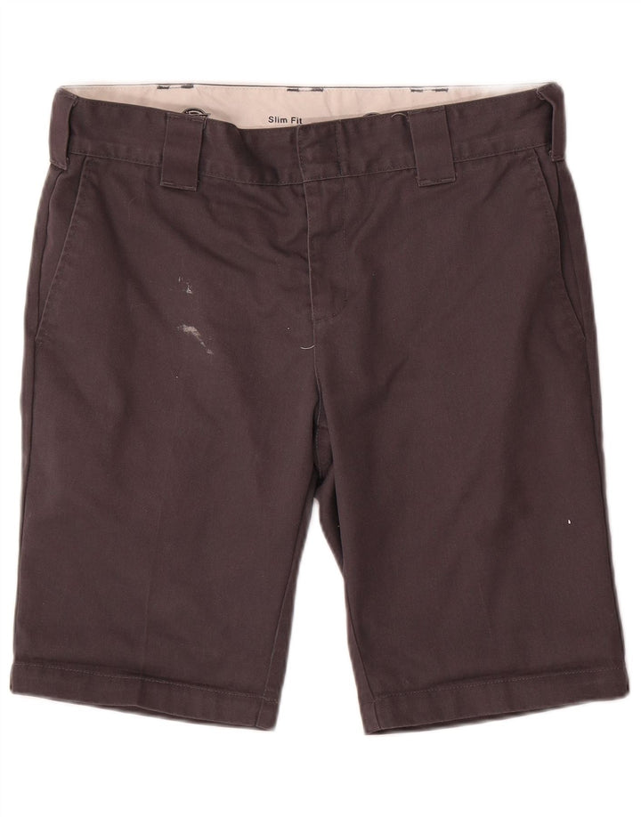 Мужские шорты чинос DICKIES Slim Fit W30, хлопок среднего серого цвета