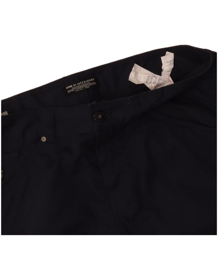 JACK & JONES Мужские повседневные шорты W40 XL Темно-синие хлопковые