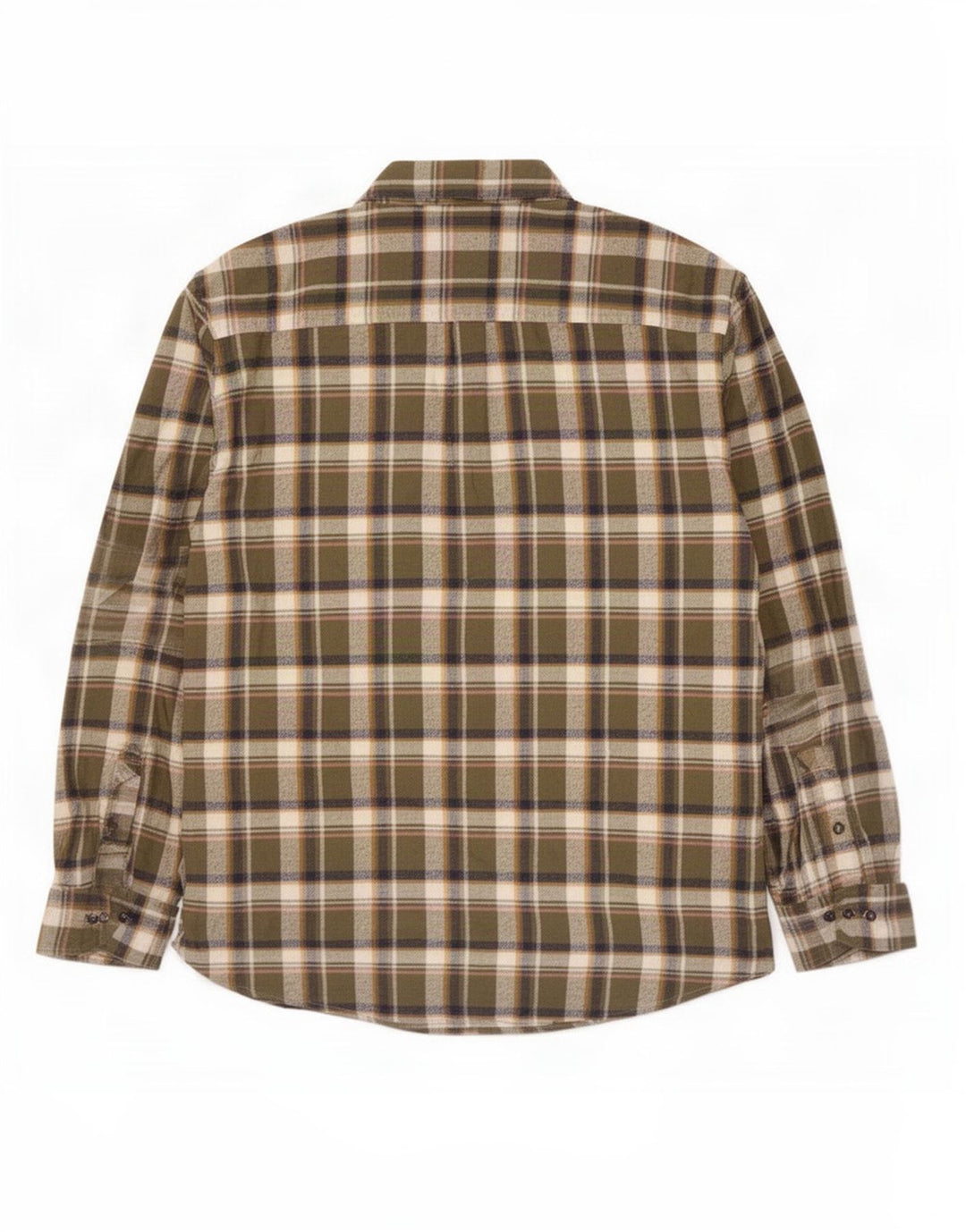 Мужская фланелевая рубашка Marks & Spencer 2XL, зеленая клетка, хлопок