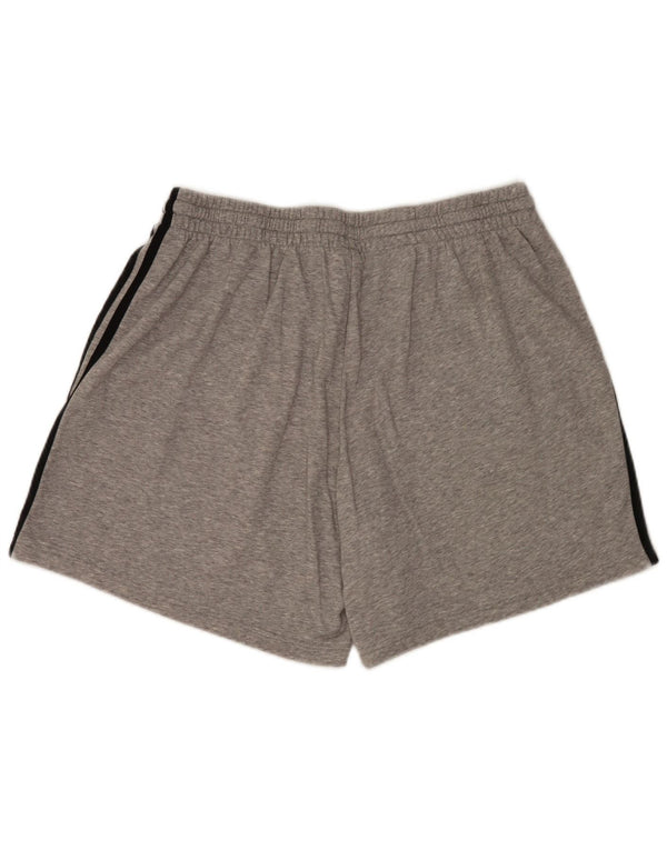 Мужские спортивные шорты Adidas 2XL Серый хлопок