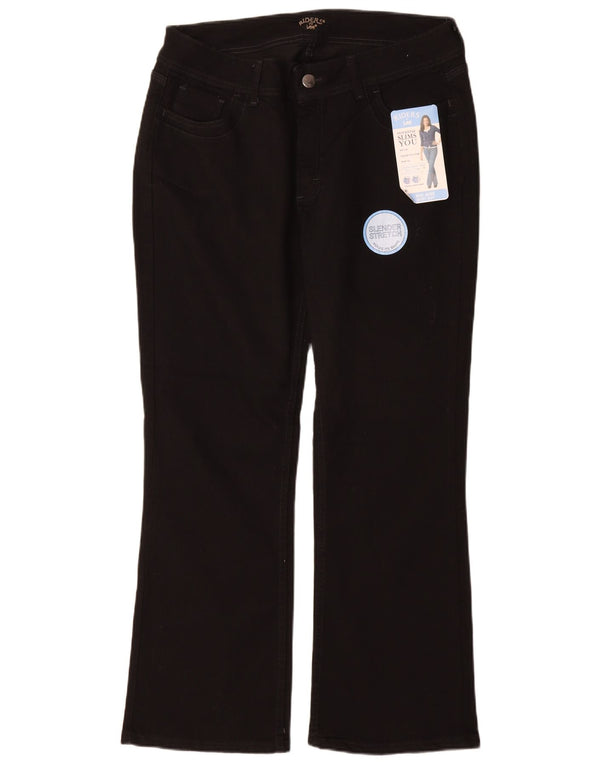 Женские джинсы Lee Slender Bootcut США 16 2XL W34 L30, черный хлопок