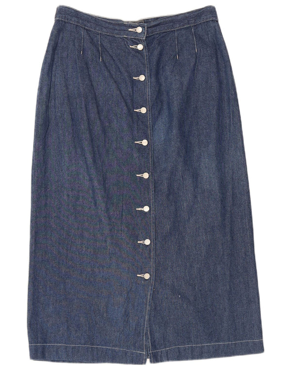 RIFLE Womens Denim Skirt W31 Medium Blue Cotton