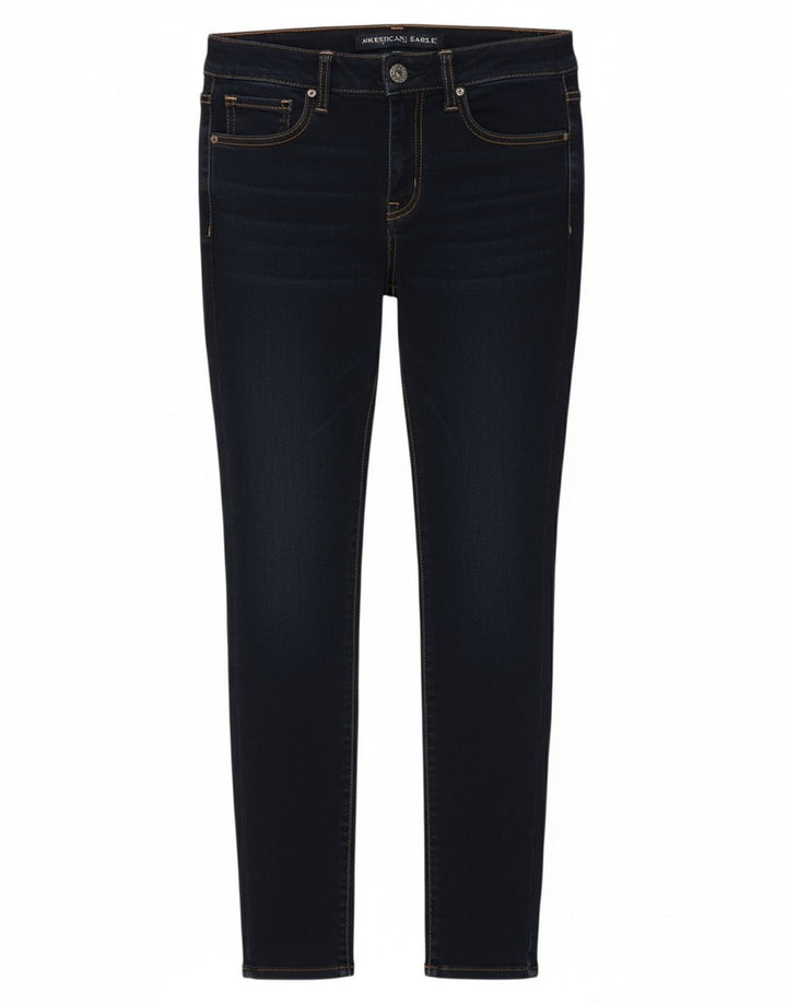 AMERICAN EAGLE Womens Jegging Jeans US 6 Medium W30 L28 Navy Blue Cotton Vintage American Eagle and Second-Hand American Eagle from Messina Hembry 