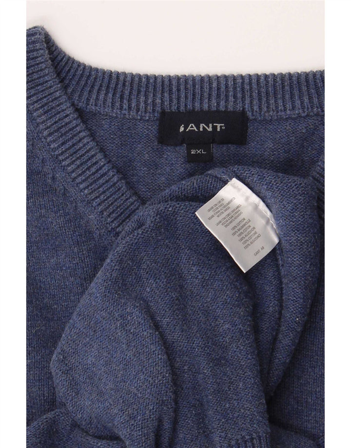 Мужская майка Gant 2XL, темно-синий, хлопок