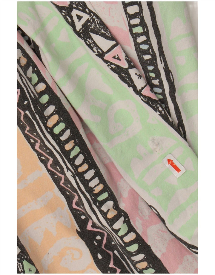 Женские зауженные брюки с высокой талией Blues W34 L31, разноцветные с геометрическим рисунком