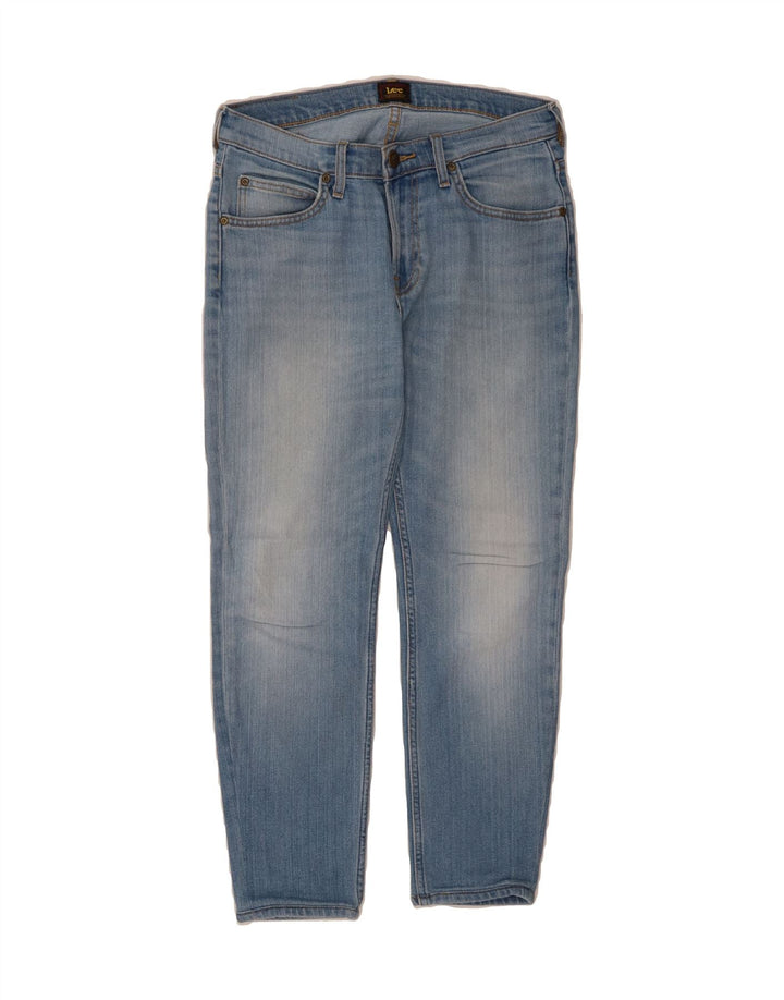LEE Womens Rider Cropped Jeans W29 L25 Blue Cotton Vintage Lee and Second-Hand Lee from Messina Hembry 