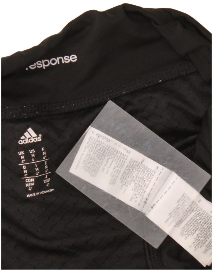 Женские спортивные шорты ADIDAS UK 14, средний черный, полиэстер