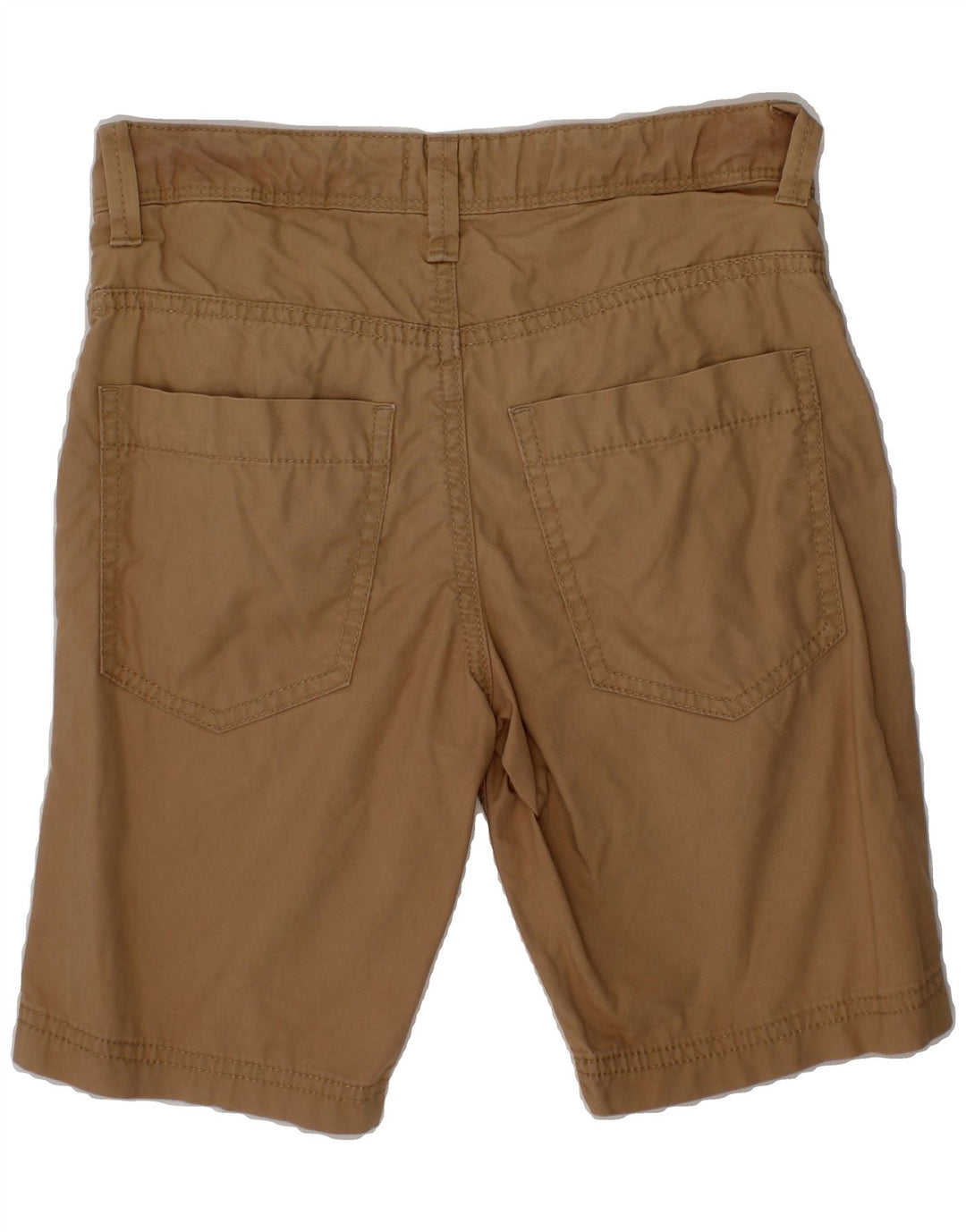 BENETTON Boys Chino Shorts 7-8 Years Medium W24  Brown Cotton Vintage Benetton and Second-Hand Benetton from Messina Hembry 