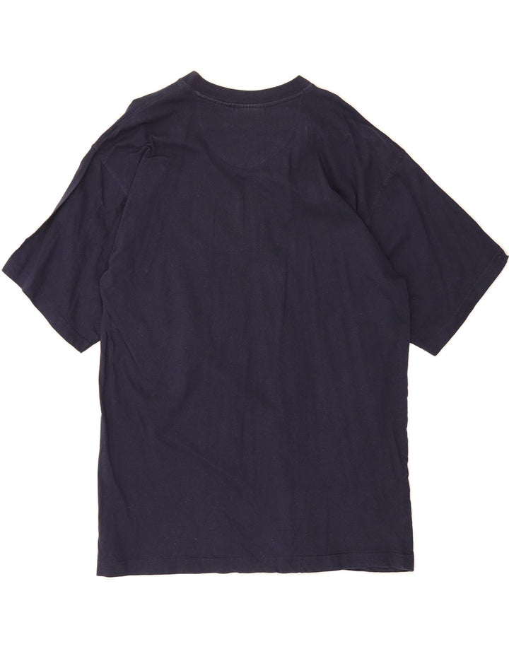FILA Mens Graphic T-Shirt Top XL Navy Blue Vintage Fila and Second-Hand Fila from Messina Hembry 