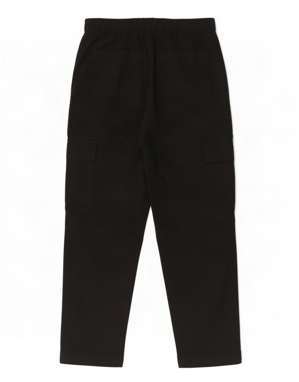 Женские прямые брюки карго Gap, большие, черные, хлопковые, W34 L29